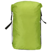PATIKIL compression stuff sack yellow-green front view ideal for camping gear storage