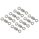 PATIKIL copper barrel swivel 10mm with polished surface protecting the line.