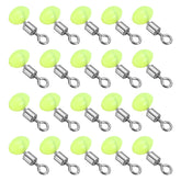 PATIKIL cross-line swivel bead yellow connects mainline to leader with smooth rotation