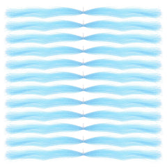 PATIKIL Crystal Flash Sky Blue line, 35 cm length, 12-pack boosts lure visibility.