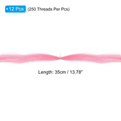 PATIKIL Crystal Flash line close-up, 250 threads per piece.