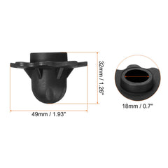 PATIKIL detachable anti-slip stool feet improve stability on soft ground