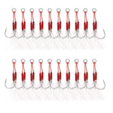 PATIKIL double hooks on lure for improved visibility and hooking efficiency