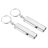 PATIKIL emergency whistle dual tubes for loud outdoor alerts.