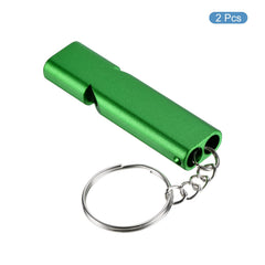 PATIKIL Emergency Whistle – anodized aluminum surface resists fading and keeps color vivid