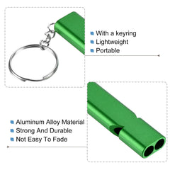 PATIKIL Emergency Whistle – includes keyring for easy attachment to packs or belts