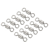 PATIKIL copper barrel swivel close-up with polished finish and 125 lb strength.
