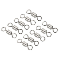 PATIKIL copper barrel swivel close-up with polished finish and 125 lb strength.