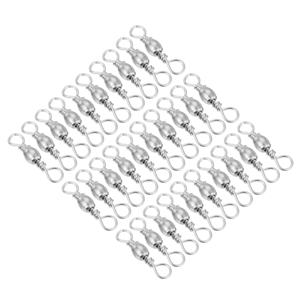 PATIKIL fishing barrel swivel in pack, ready for tackle use; sturdy multipack.