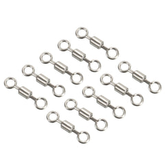 PATIKIL fishing barrel swivel in copper-silver for smooth line flow and reduced tangling.