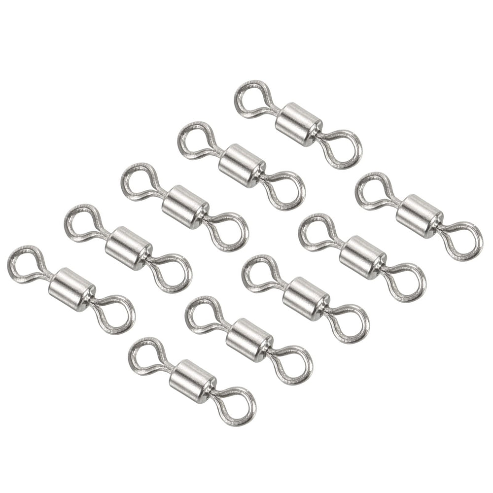PATIKIL fishing barrel swivels 40-pack packaging showing bulk value for saltwater and freshwater setups