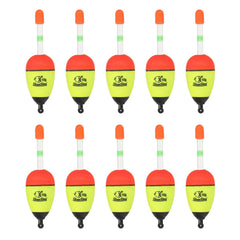 PATIKIL fishing bobbers yellow pack for clear bite detection on water