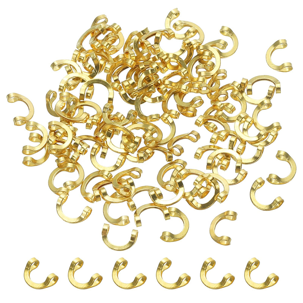 PATIKIL fishing clevis 6mm gold-tone for quick lure connection.