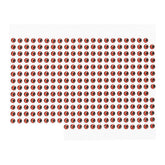 PATIKIL 4mm red fishing eye sticker on a lure for realism and visibility.