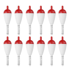 PATIKIL fishing float bobber red 15-pack improves bait depth and bite visibility.
