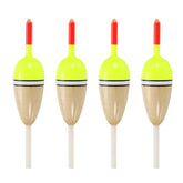 PATIKIL fishing floats in red and yellow with clear visibility for long casts