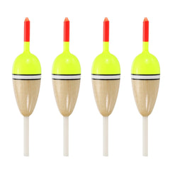 PATIKIL fishing floats in red and yellow with clear visibility for long casts