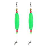 PATIKIL 8.3 inch fishing float in front view; durable green bobber for versatile use.