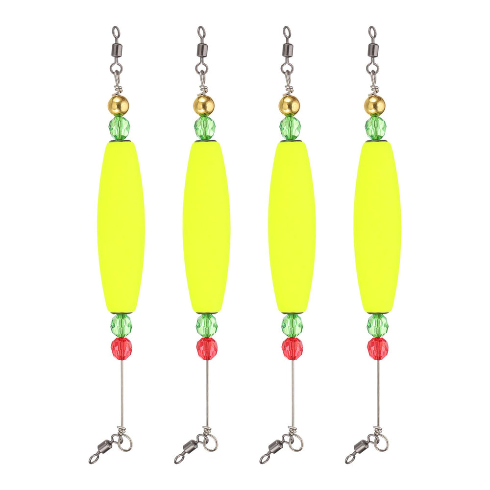PATIKIL fishing floats 8-3 inch yellow improve bite visibility in low light