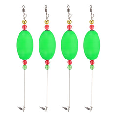 PATIKIL green oval 10-inch float for versatile fishing.