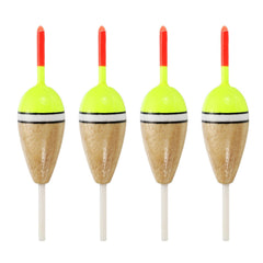 PATIKIL oval red-yellow float boosts bite detection visibility.