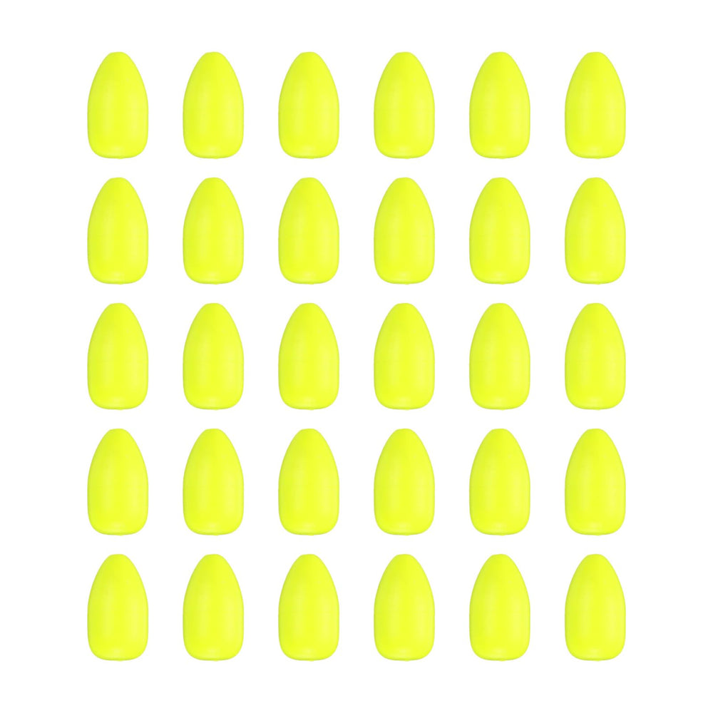 PATIKIL oval foam float 0.8 inch improves visibility for precise strike detection.
