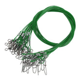 PATIKIL fishing leader with rolling swivel for secure bait presentation and reduced line twist