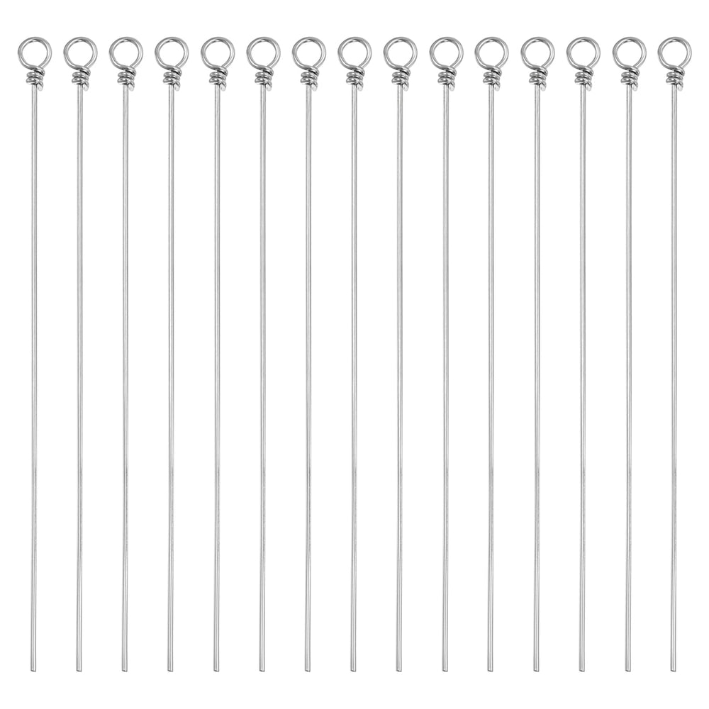 PATIKIL fishing looped shaft 70mm demonstrates a sturdy stainless steel connection for secure lures.