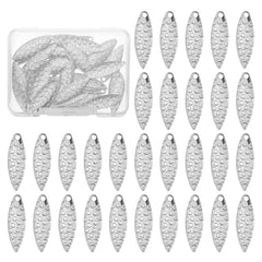 PATIKIL fishing lure blades 40-pack ready for versatile lure setups and improved visibility.