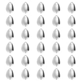 PATIKIL fishing lure blades in silver, 30-pack, ready to upgrade your bait