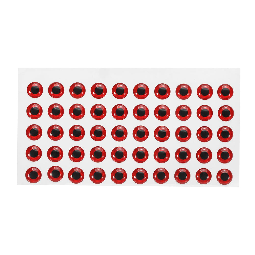 PATIKIL 8mm red epoxy fishing lure eyes – 100pcs product display