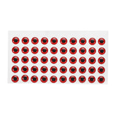PATIKIL 8mm red epoxy fishing lure eyes – 100pcs product display