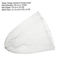 PATIKIL net replacement head detail with double braided mesh for added strength