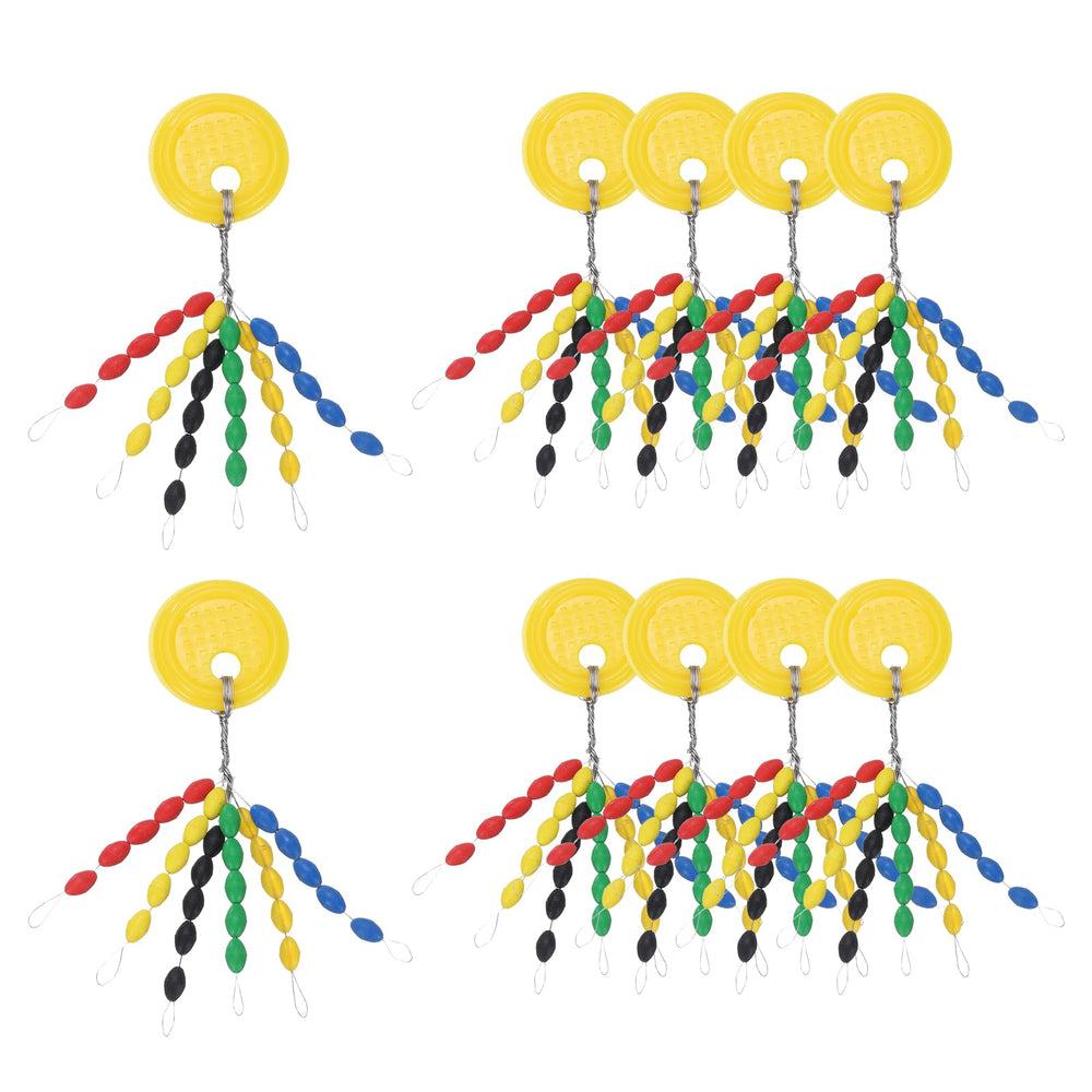 PATIKIL rubber bobber bead stopper pack for multicolor visibility and secure stops.