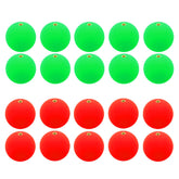 PATIKIL red foam slip bobber on water showing depth visibility for precise targeting