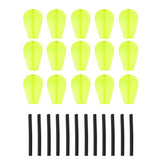 PATIKIL float foam yellow 20x12mm for precise depth control.