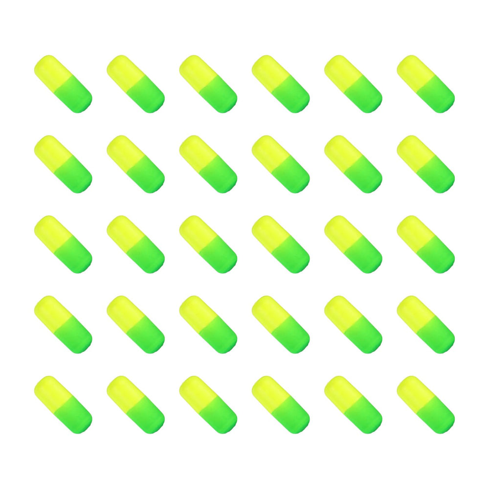 PATIKIL foam floats in green yellow pack improve water visibility and bite monitoring