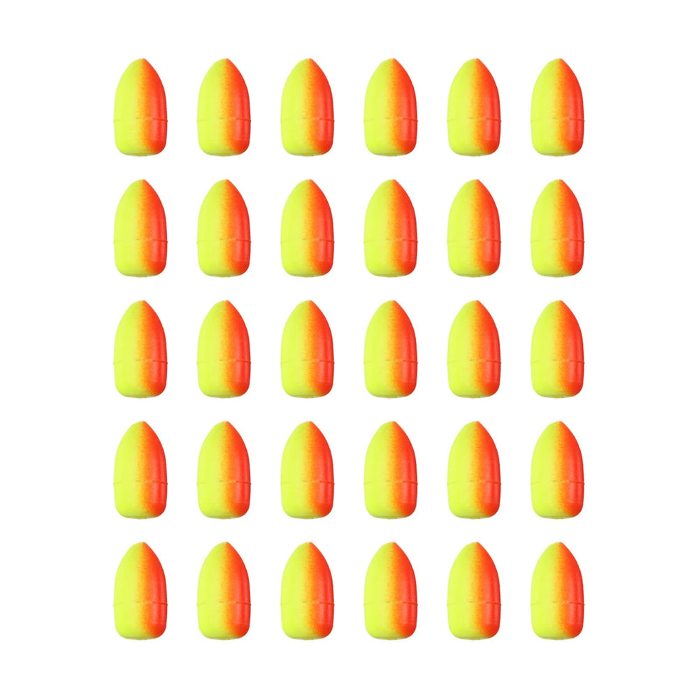 PATIKIL foam floats pack in red-yellow for versatile rigs and high visibility.