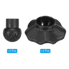 PATIKIL four-pack foot covers for quick outdoor replacements
