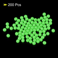 PATIKIL glow bead attached to lure aids quick setup and reliable glow.