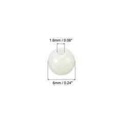 PATIKIL glow beads soft plastic enable easy line attachment and quick rigging.