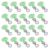 PATIKIL glow-in-the-dark swivel bead for night fishing and smooth line movement.