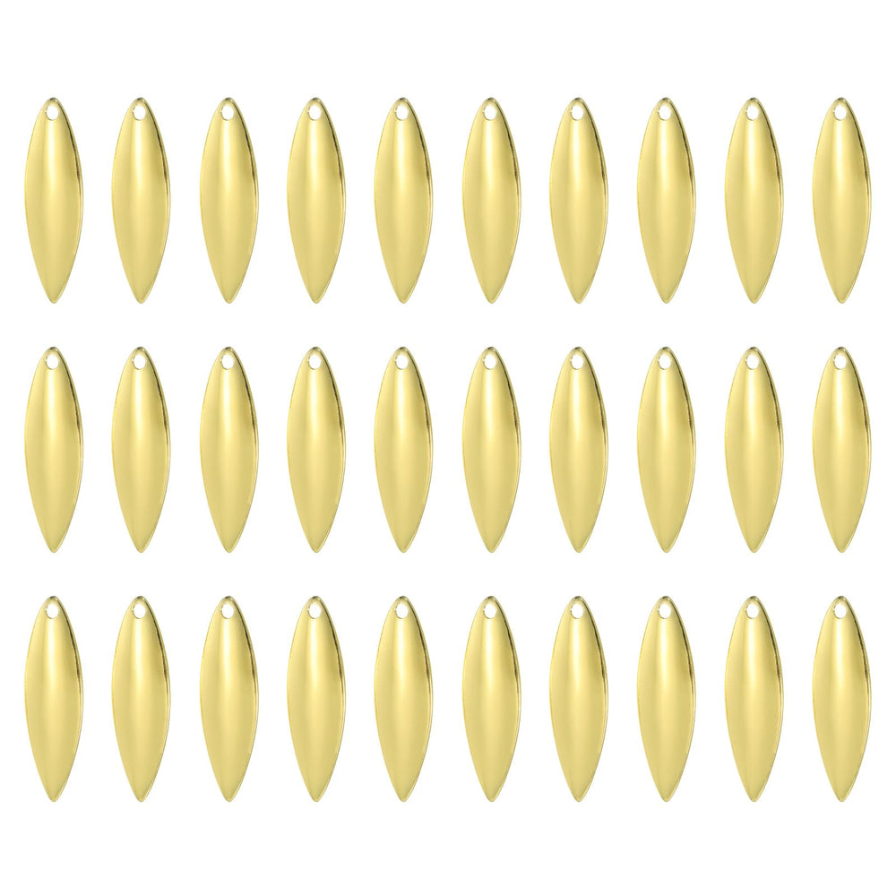 PATIKIL golden Willowleaf blade front view showing visibility and action potential