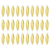 PATIKIL golden Willowleaf blade front view showing visibility and action potential