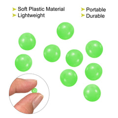 PATIKIL green glow bead aids night fishing visibility underwater