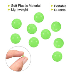 PATIKIL 4mm round beads glow in the dark and attract fish