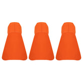 PATIKIL sun shade hat orange three-pack for outdoor sun protection