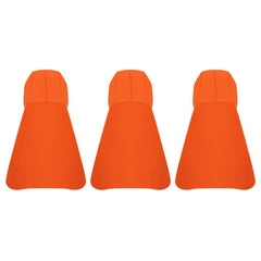 PATIKIL sun shade hat orange three-pack for outdoor sun protection