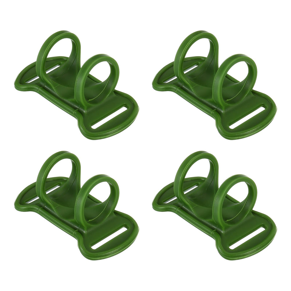 PATIKIL headlamp holder green pack front view for secure flashlight storage on outdoor journeys