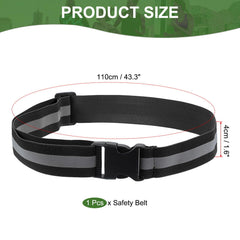 PATIKIL Hi-Vis belt with snap buckle for quick, secure fitting.
